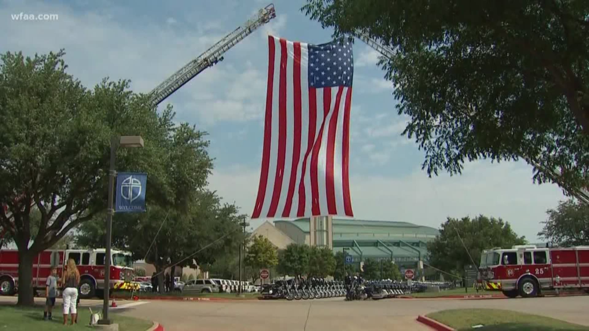 Public honors fallen Dallas officer