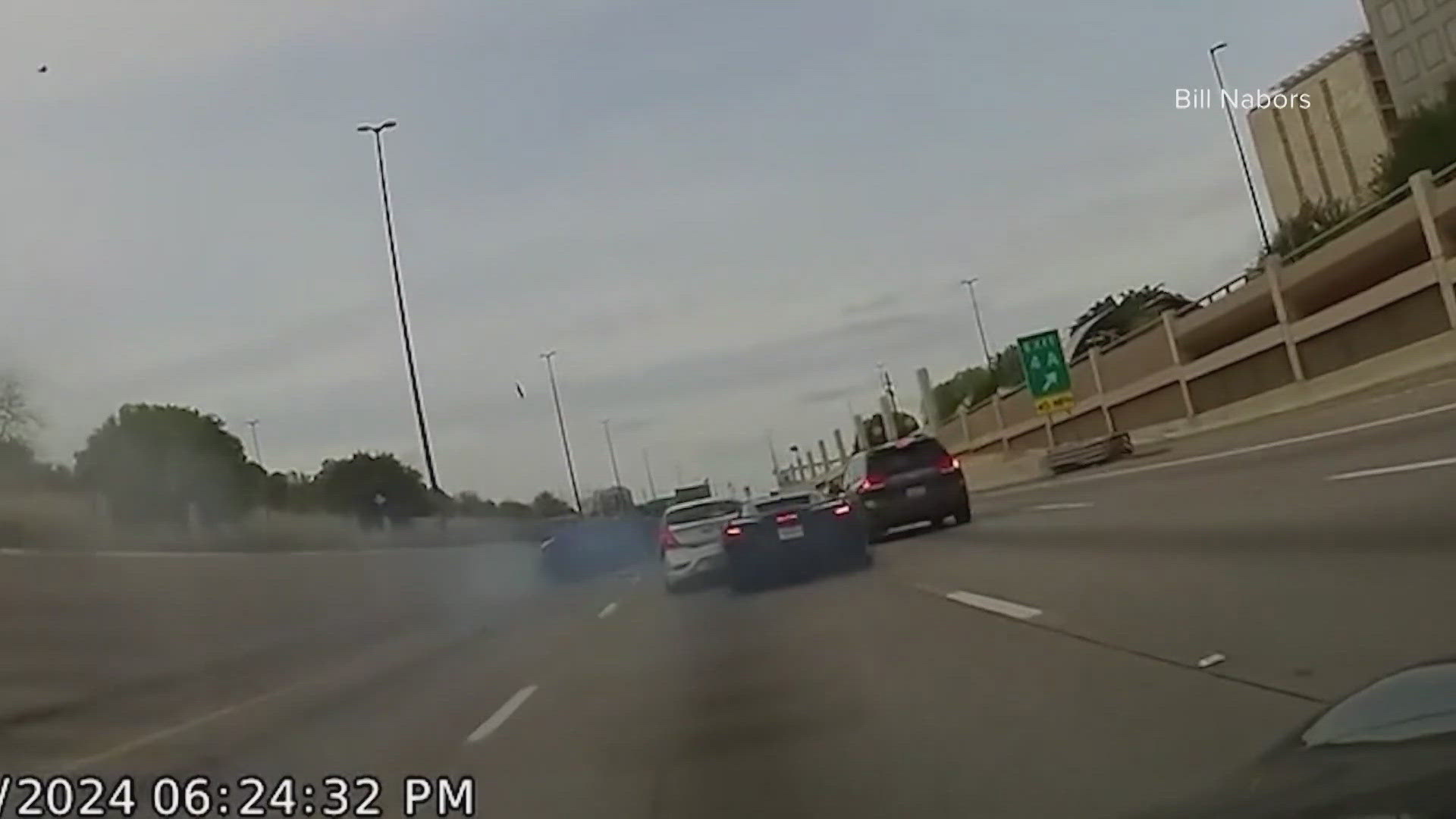 Rice pleaded guilty to two felony charges in connection with the 2024 crash on U.S. 75.