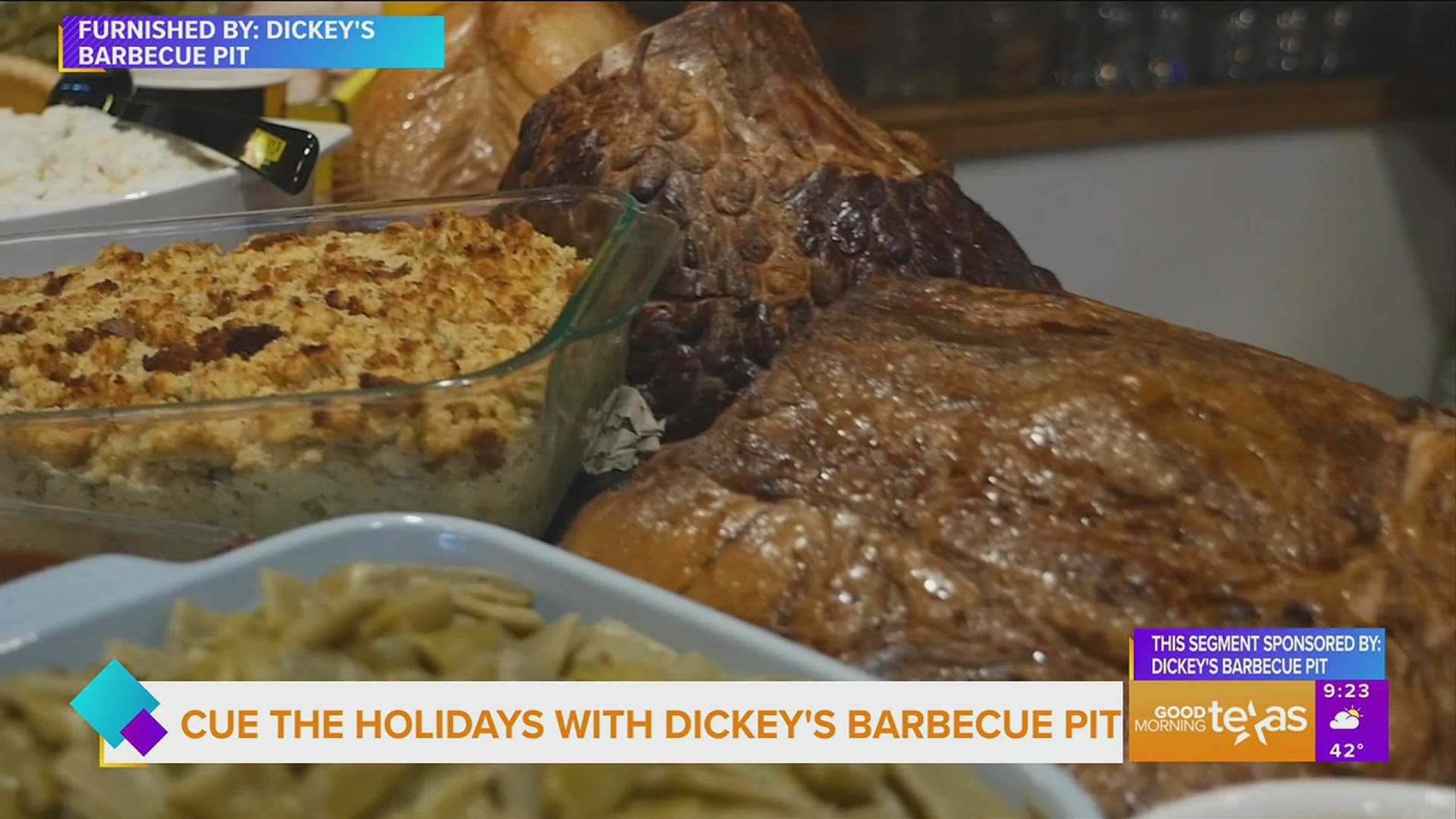 Find out how Dickey's Barbecue Pit can help you take a break this holiday season. Download the Dickey's App or go to dickeys.com for more information.