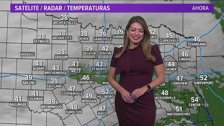 Clima en Dallas-Fort Worth ahora: Clima frío hoy pero más frío este fin de semana