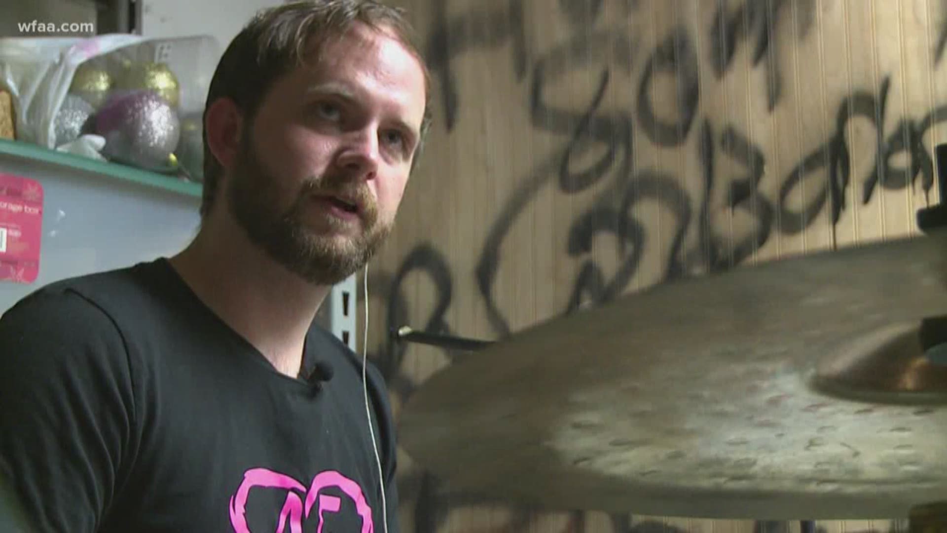 The loss of his band members inspired one man to help.