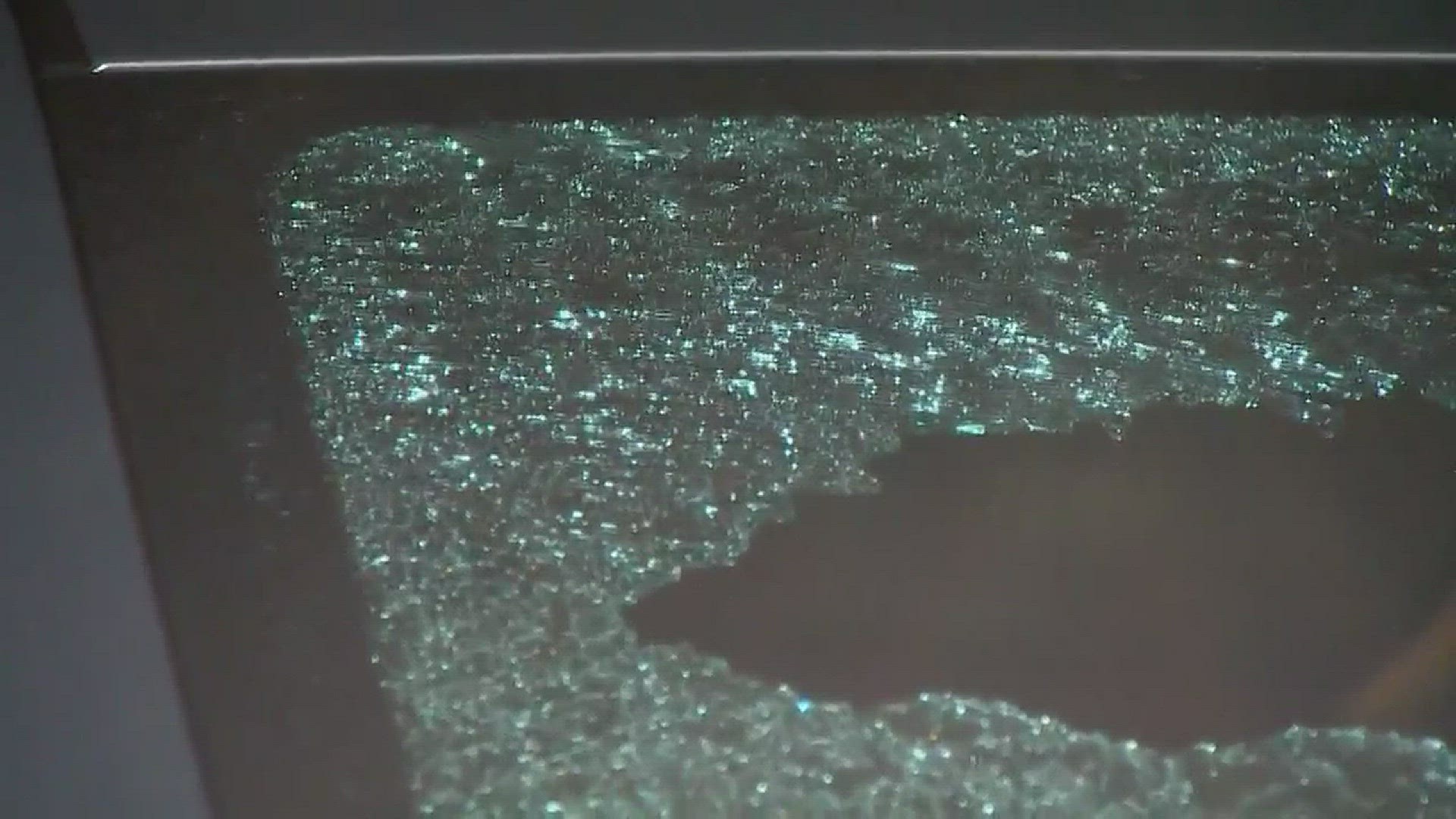 Hailstorm damages vehicles in Highland Village