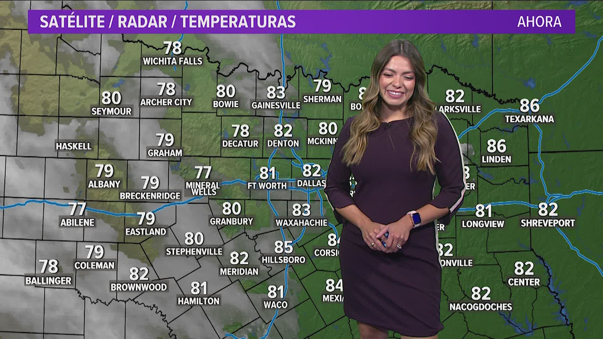 El Reporte del Tiempo en Dallas-Fort Worth: Las posibilidades de lluvia
