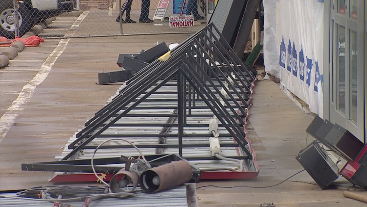 Repairs underway at some Denton County businesses two weeks after severe weather