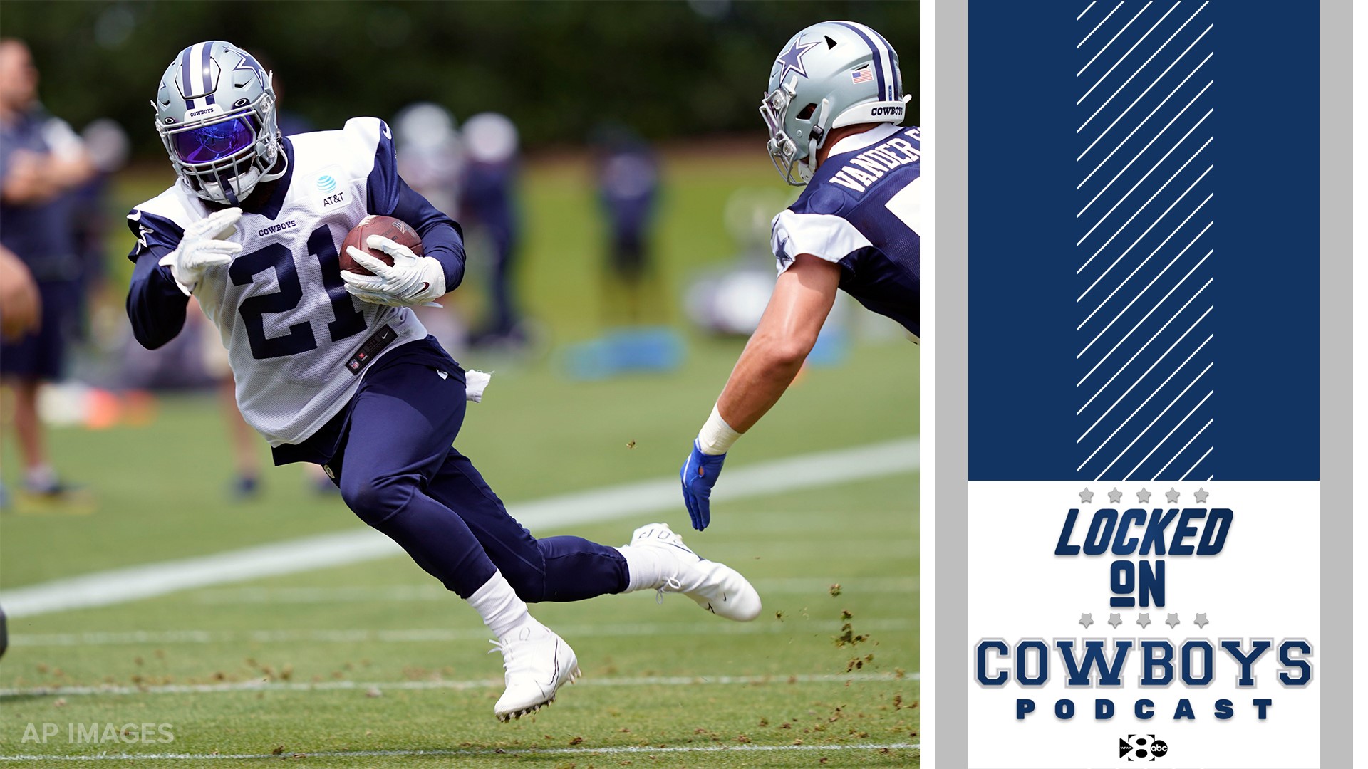 In this episode of Locked On Cowboys, Marcus Mosher and Landon McCool preview all of the running backs on the Cowboys' roster heading into training camp.