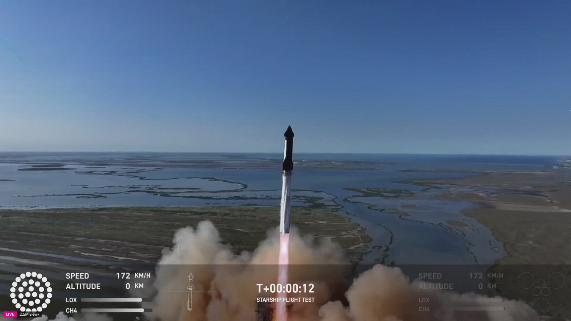 President-elect Donald Trump made an appearance at SpaceX's rocket launch and landing today in Texas.