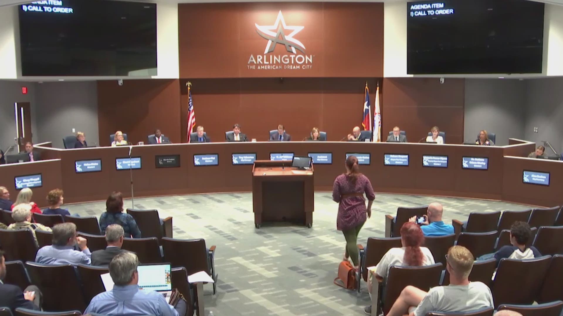Government proceedings often start with religious prayer. Tuesday’s city council meeting in Arlington started a little differently.