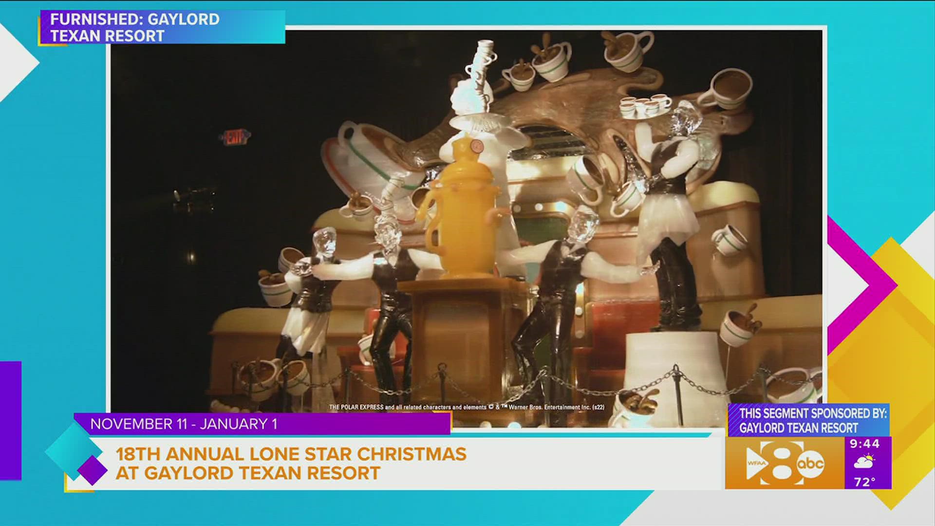 This segment is sponsored by Gaylord Texan Resort.