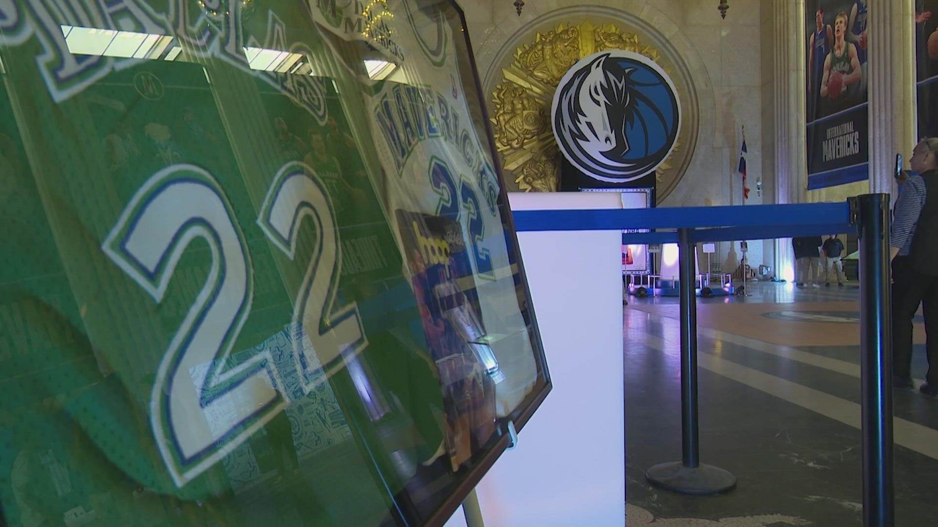The Mavs Vault highlights the 42-year history of the North Texas team through aspects such as interactive experiences and never-before-seen historical artifacts.
