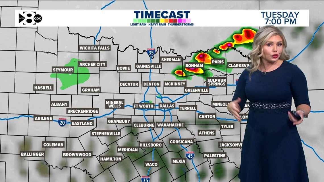 DFW Weather: Spring-like weather continues this weekend. Rain chances ...