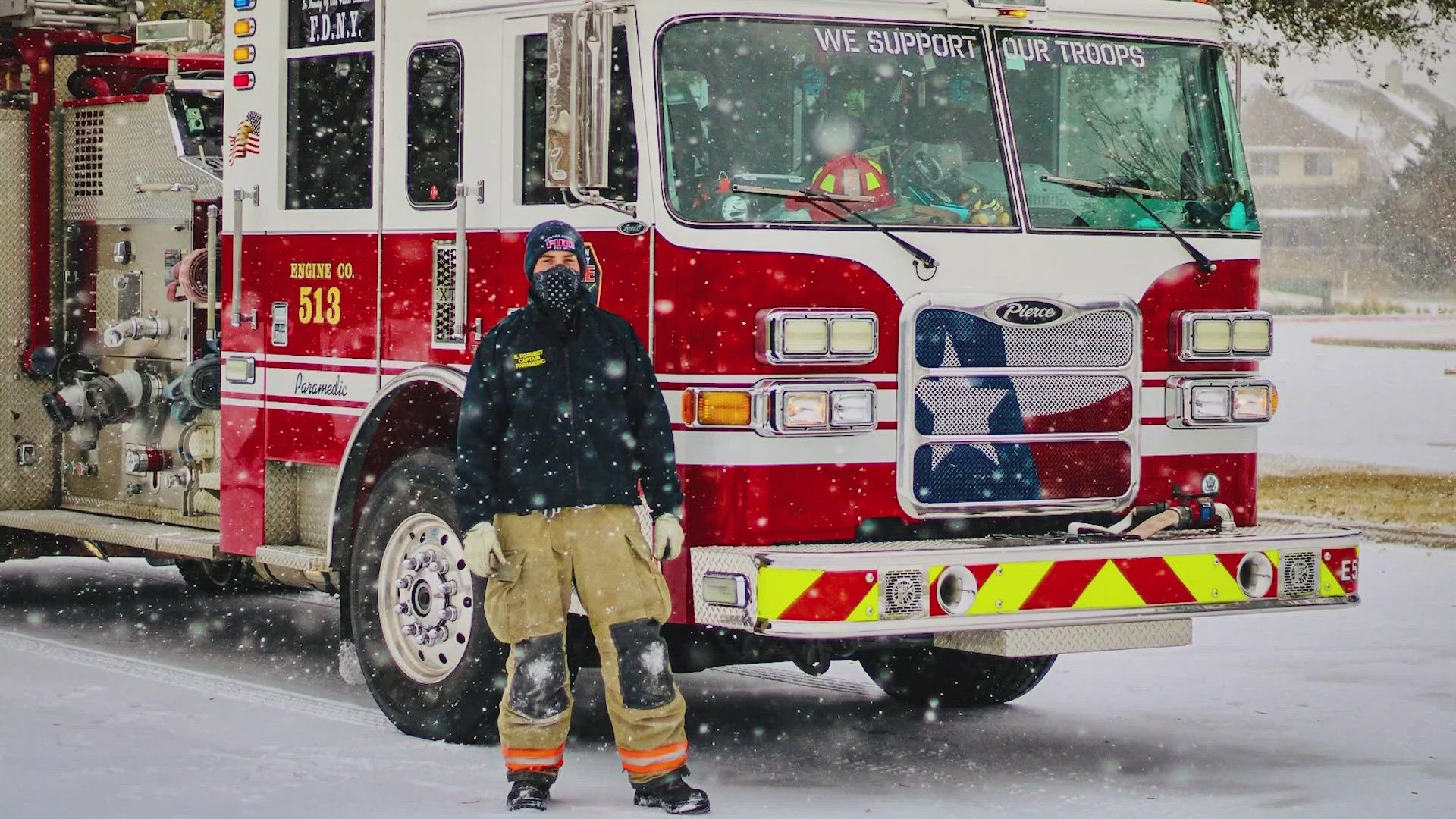 With calls up 18% from last year, the Denton Emergency Services District 1 Chief says they're taking no chances with the com ing cold weather.