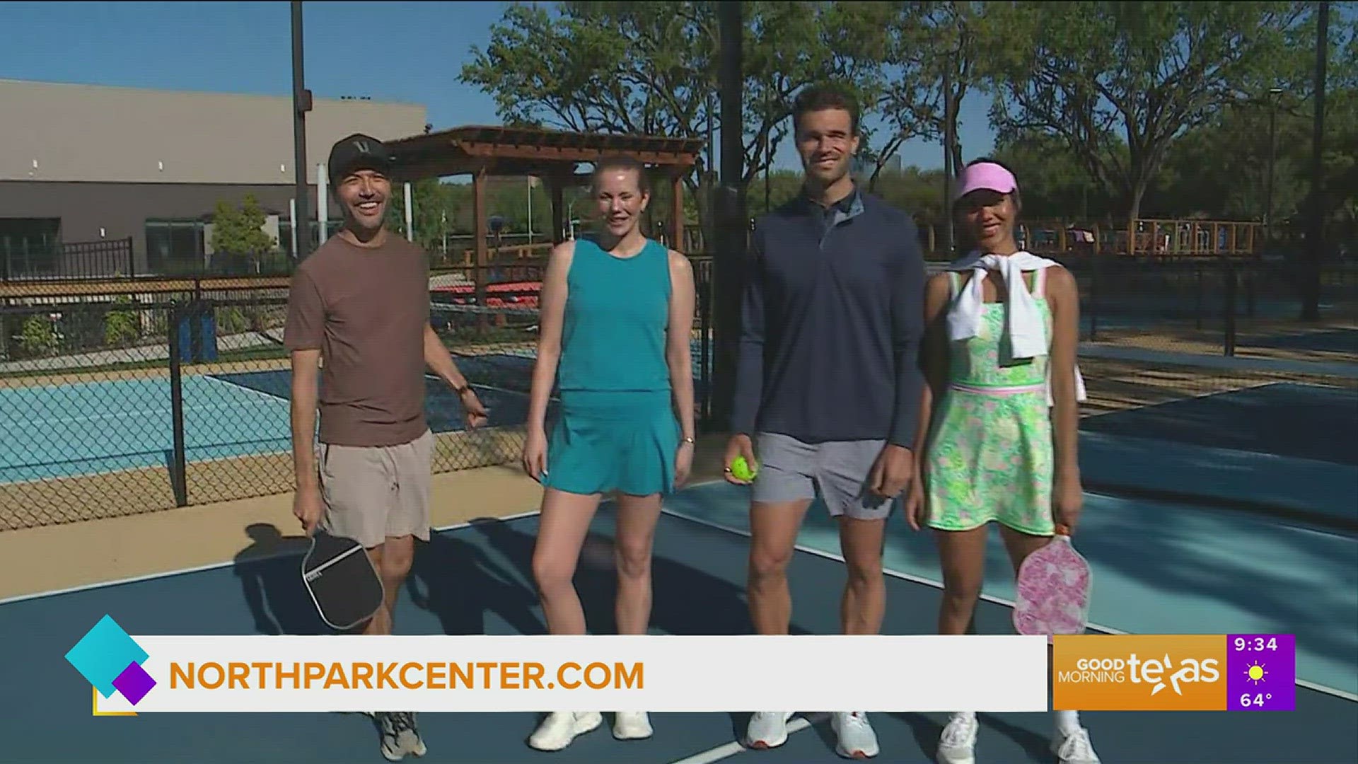 Shelby Foster of NorthPark Center shares pickleball outfits to sport on and off the court