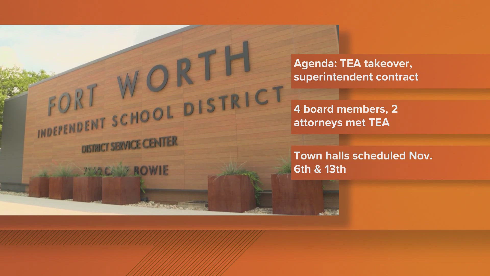 Fort Worth ISD officials working to navigate planned state takeover ...
