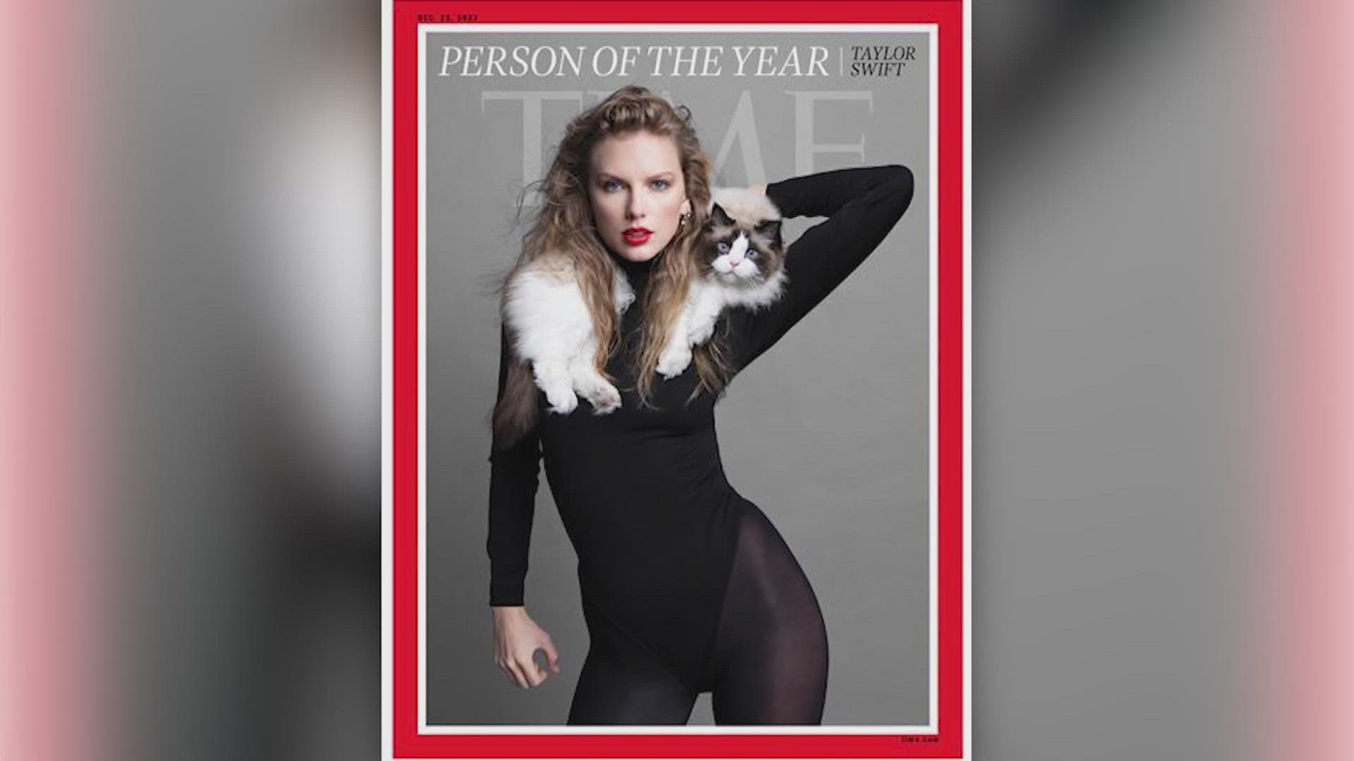 The singer is the first person from the arts to be named the magazine's person of the year.