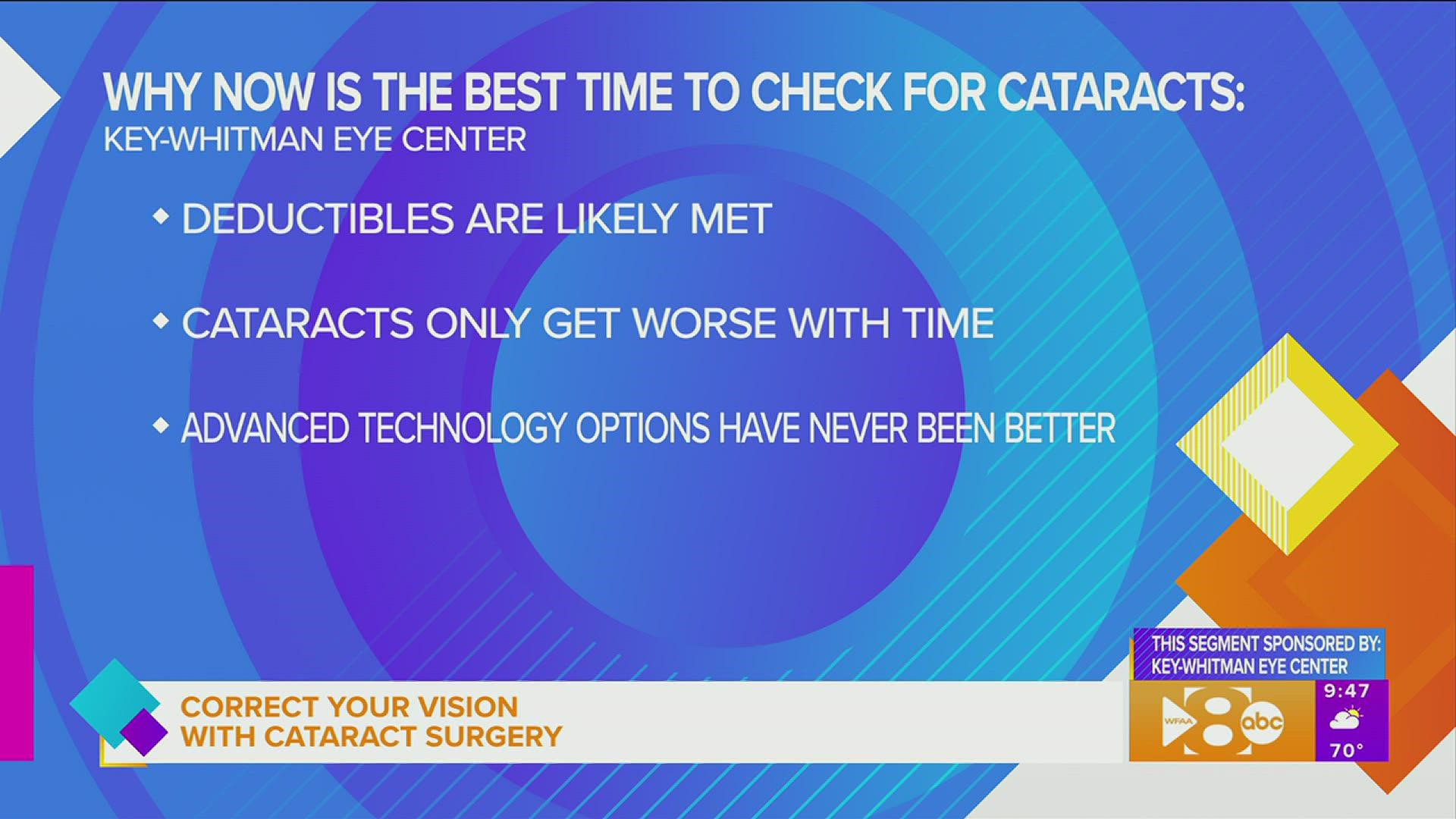 Correct your vision with cataract surgery