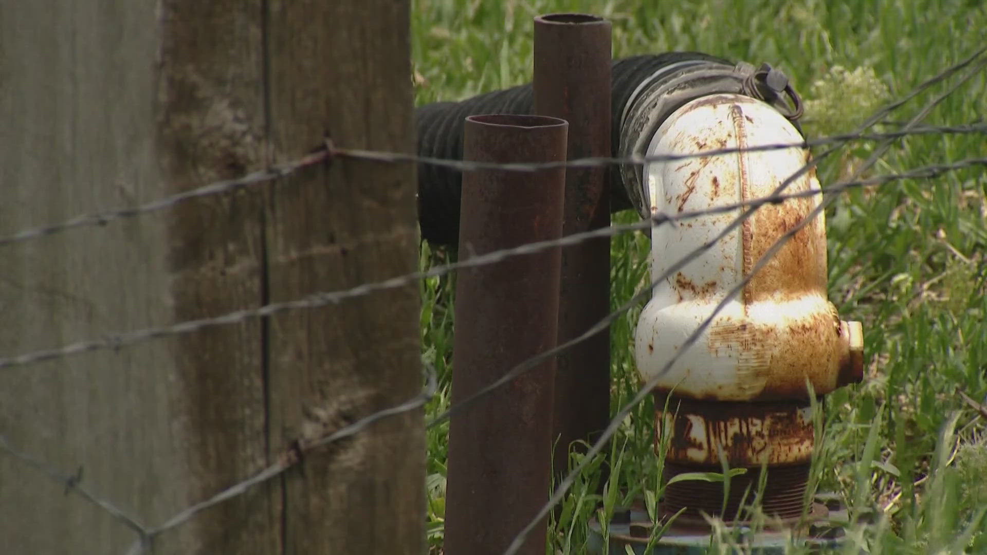 The law would allow fracking water to be used for crops. 