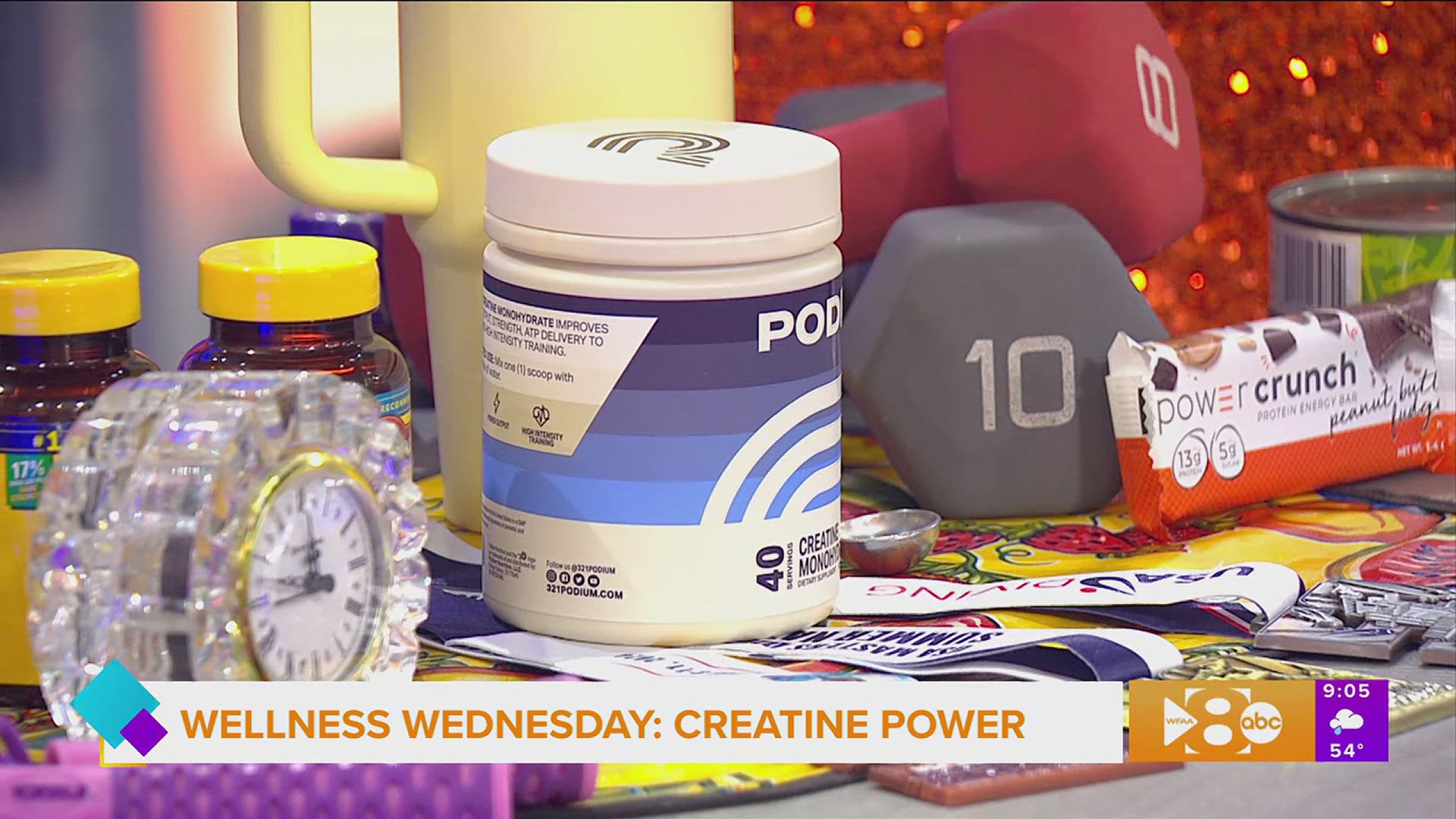 Registered dietitian and certified eating disorder specialist consultant Maggy Doherty breaks down the possible muscle, bra in and mood benefits of creatine.