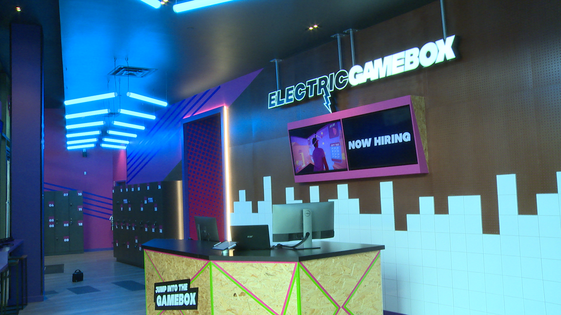 Go inside Electric Gamebox at The Grandscape in The Colony