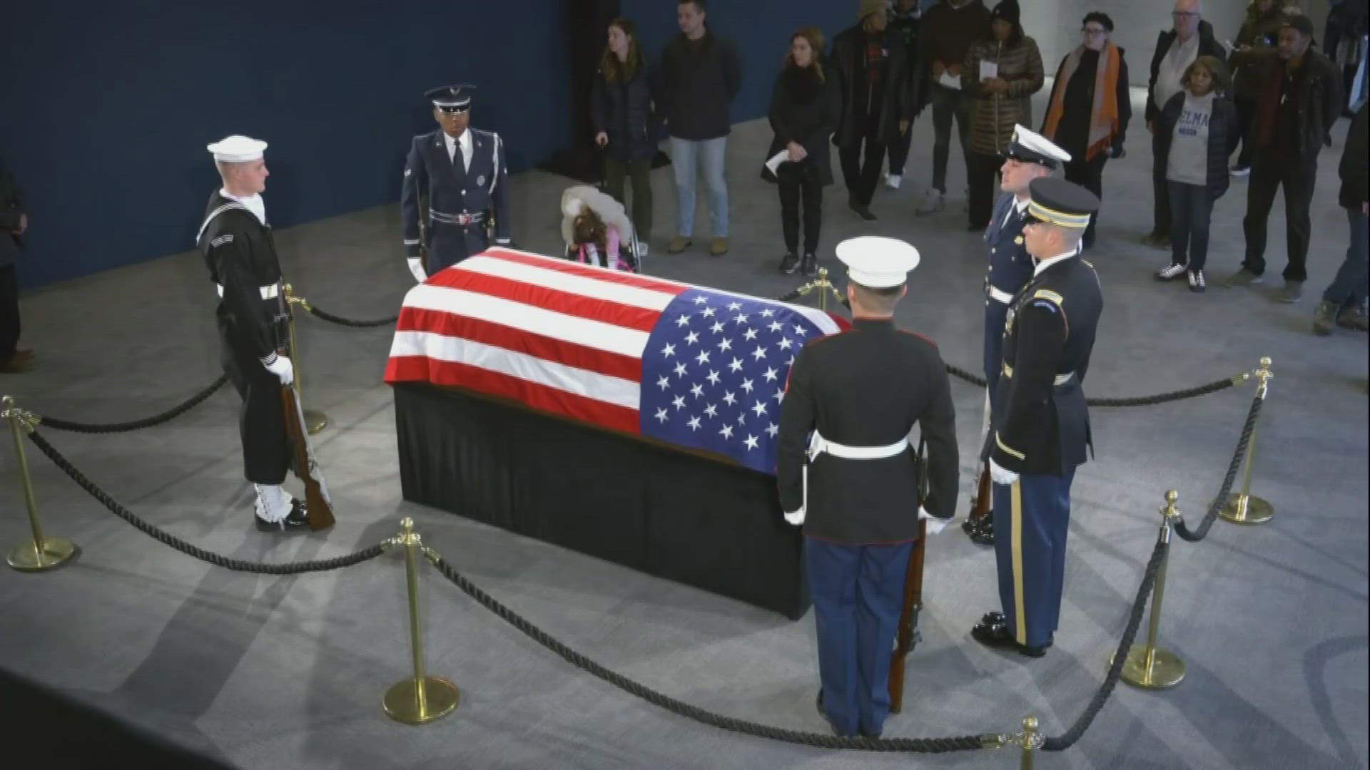 Jimmy Carter lies in repose ahead of funeral