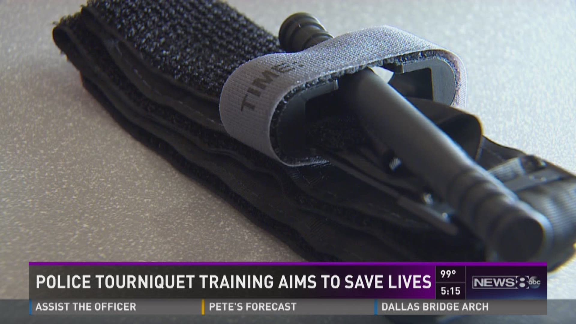 Stop the Bleed Police tourniquet training aims to save lives