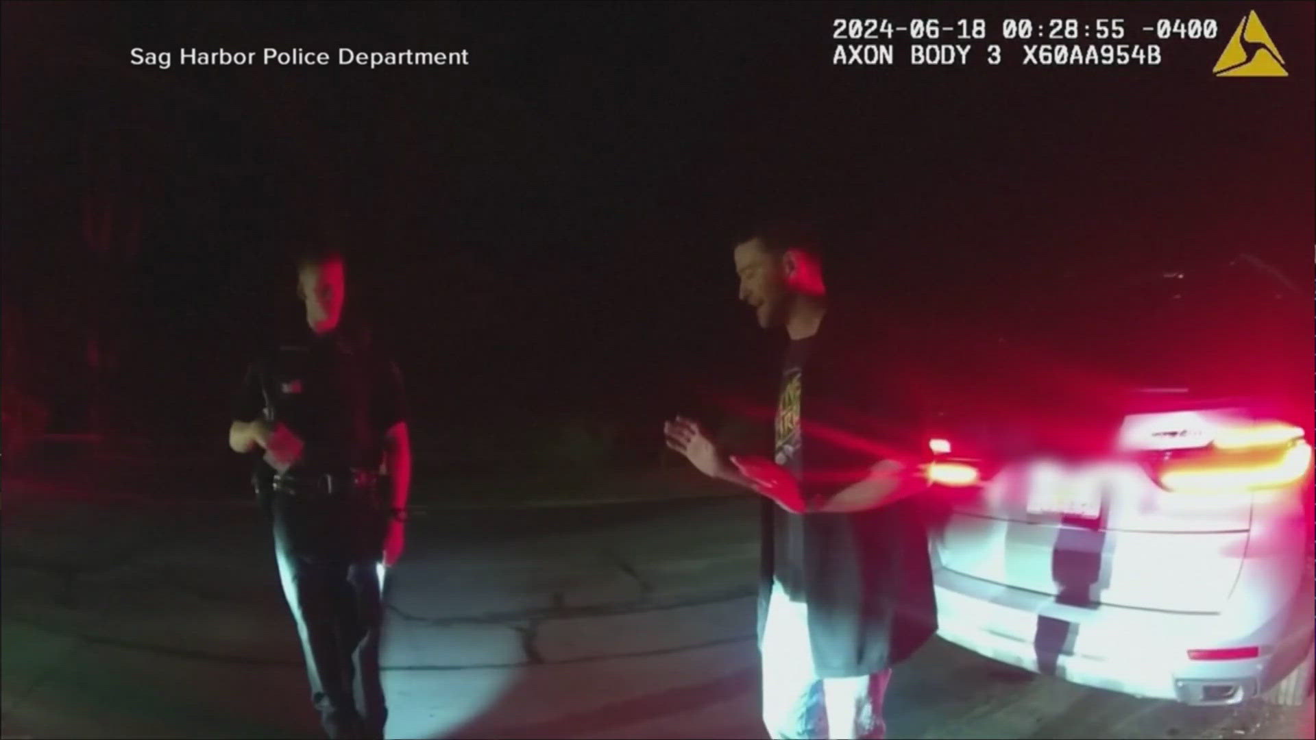 Body cam footage released of Justin Timberlake's DWI arrest in 2024 ...