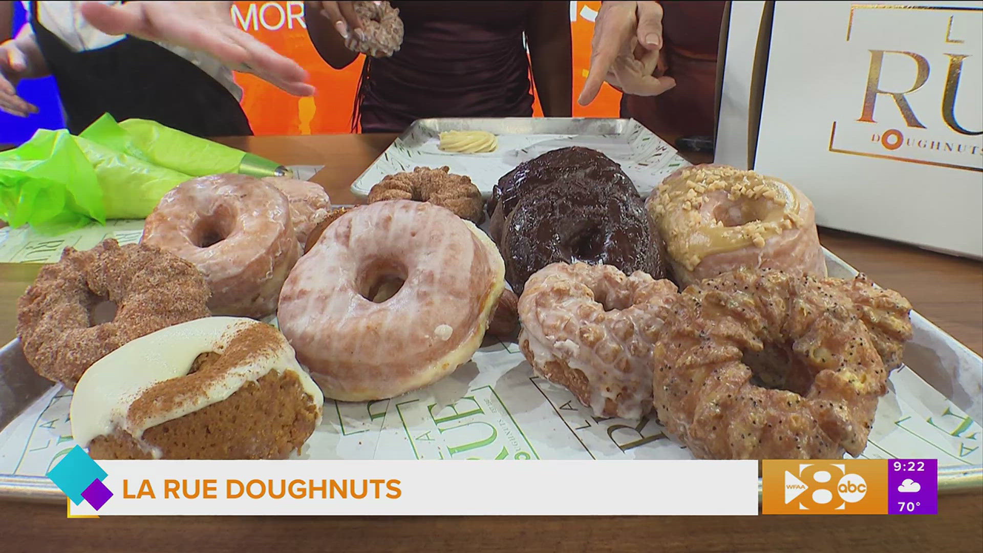 Founders and owners of La Rue Doughnuts Chef Amy and Chef Casey La Rue join us on their rise to popularity and how they make their signature doughnuts. 