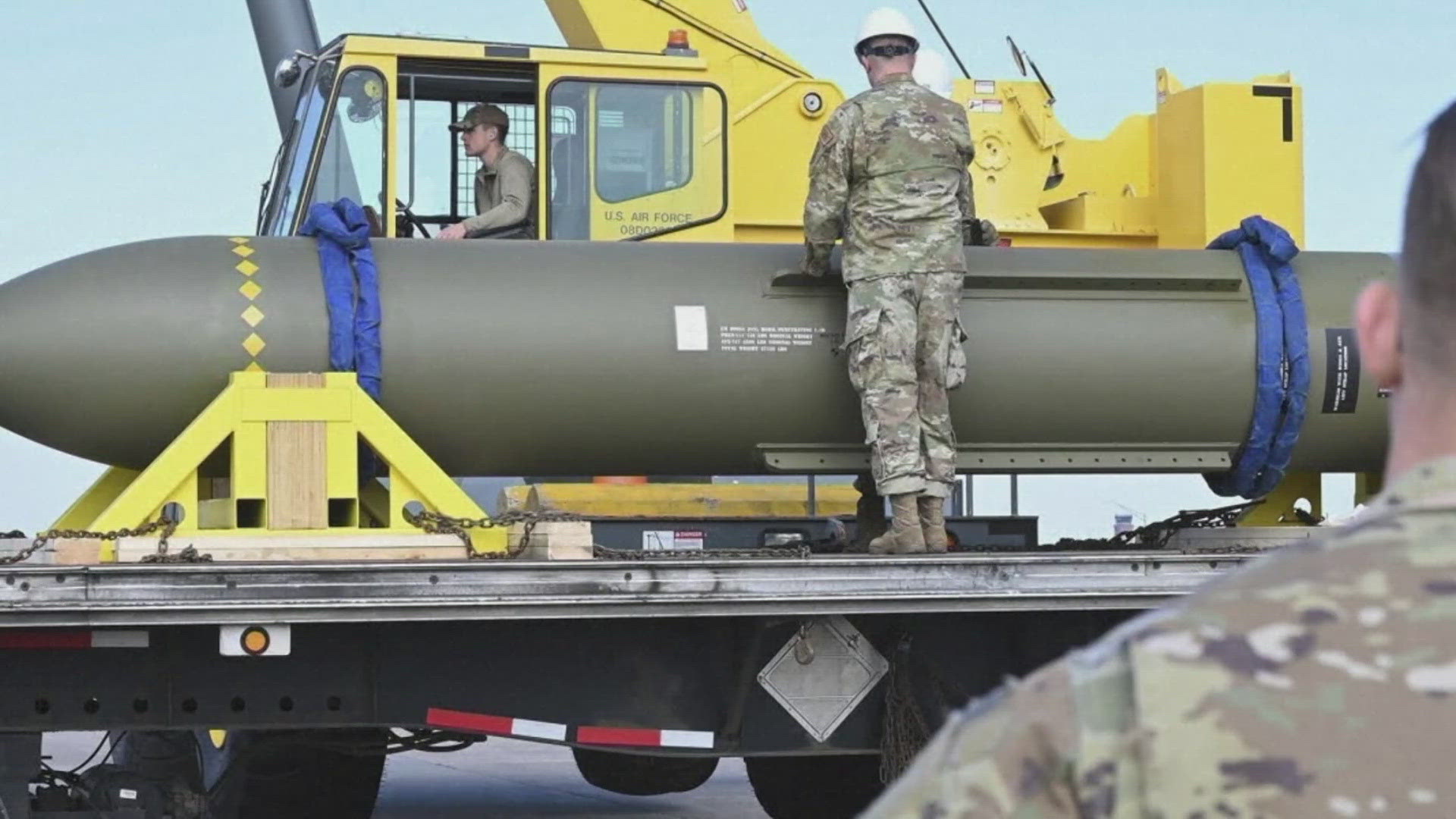 Iran's leader has said U.S. military intervention would result in "irreparable damage."