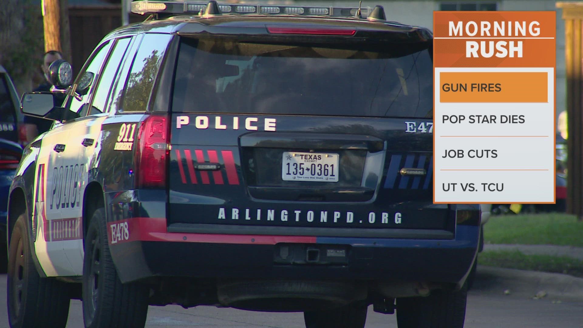 Details are limited at this time, but Arlington police say no one was injured in the shooting.