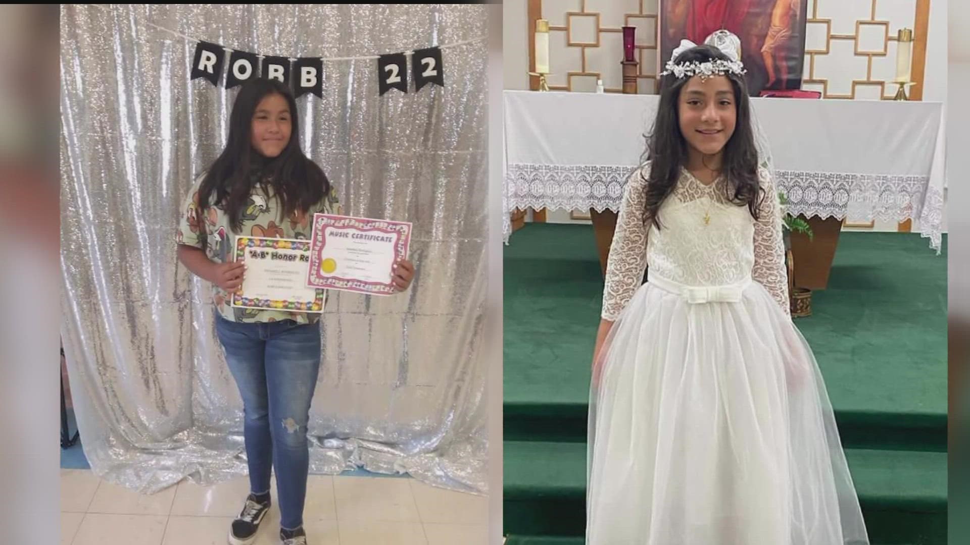 Annabell Rodriguez, 10, and Jackie Cazares, 9, were cousins who both attended Robb Elementary School in Uvalde, Texas.