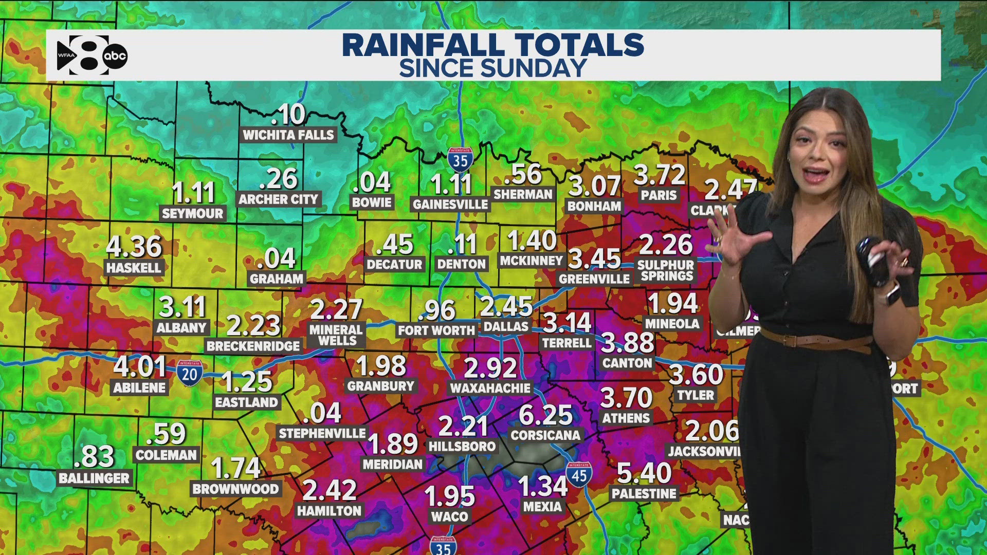 More rain is in the forecast. 