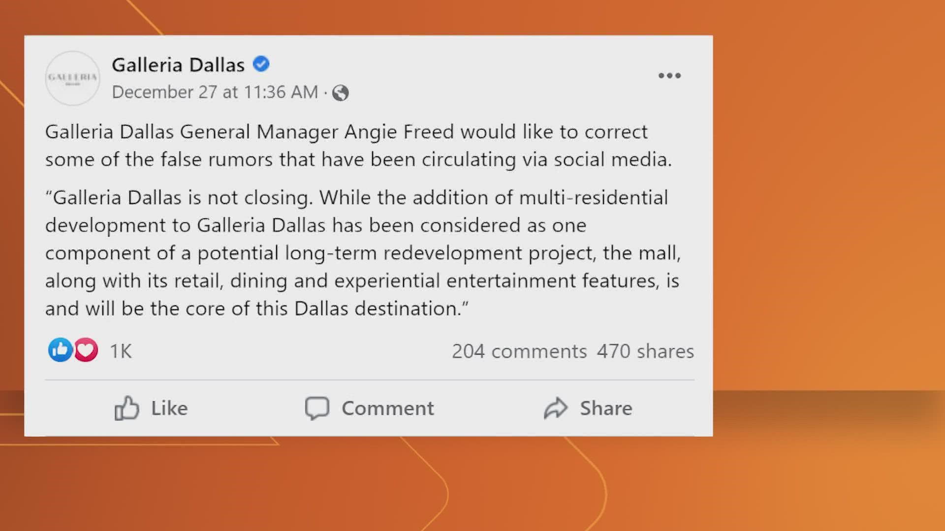 Project Galleria Dallas