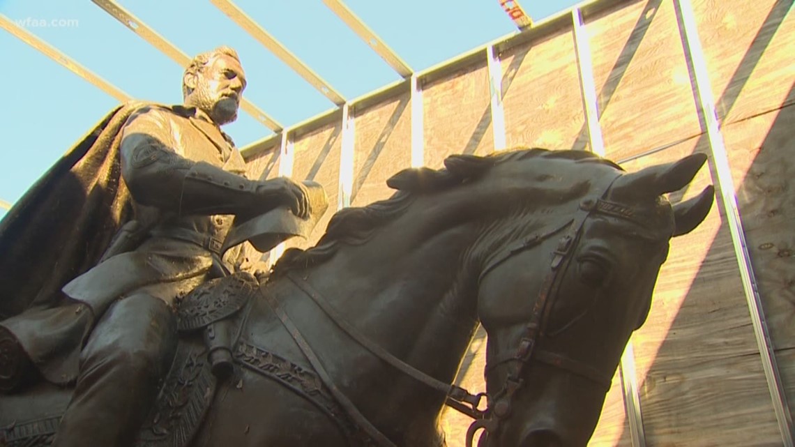 Controversial Robert E. Lee statue removed from Dallas has new home in