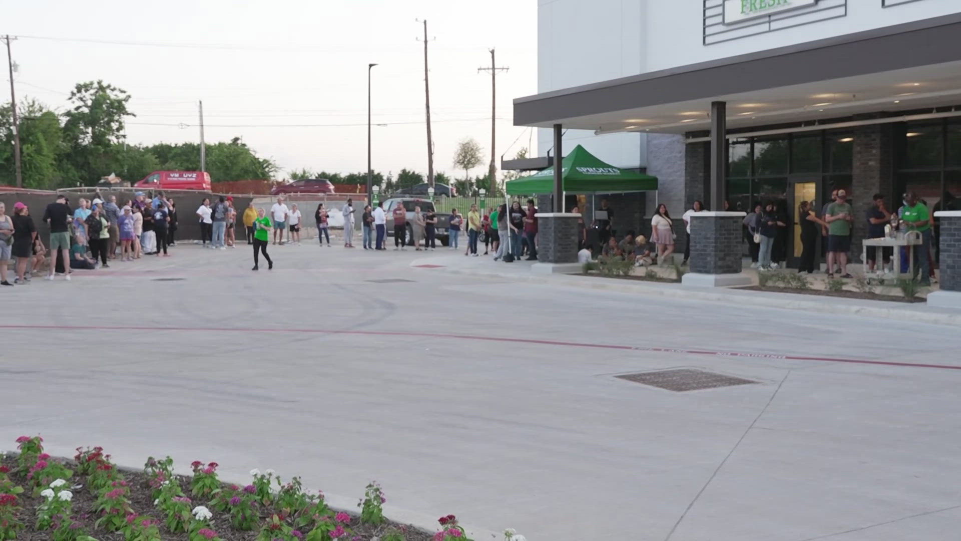 The first person got in line around 3 a.m.