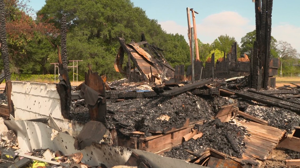 Sandbranch Residents Lose Historic Community Center To Fire | Wfaa.com