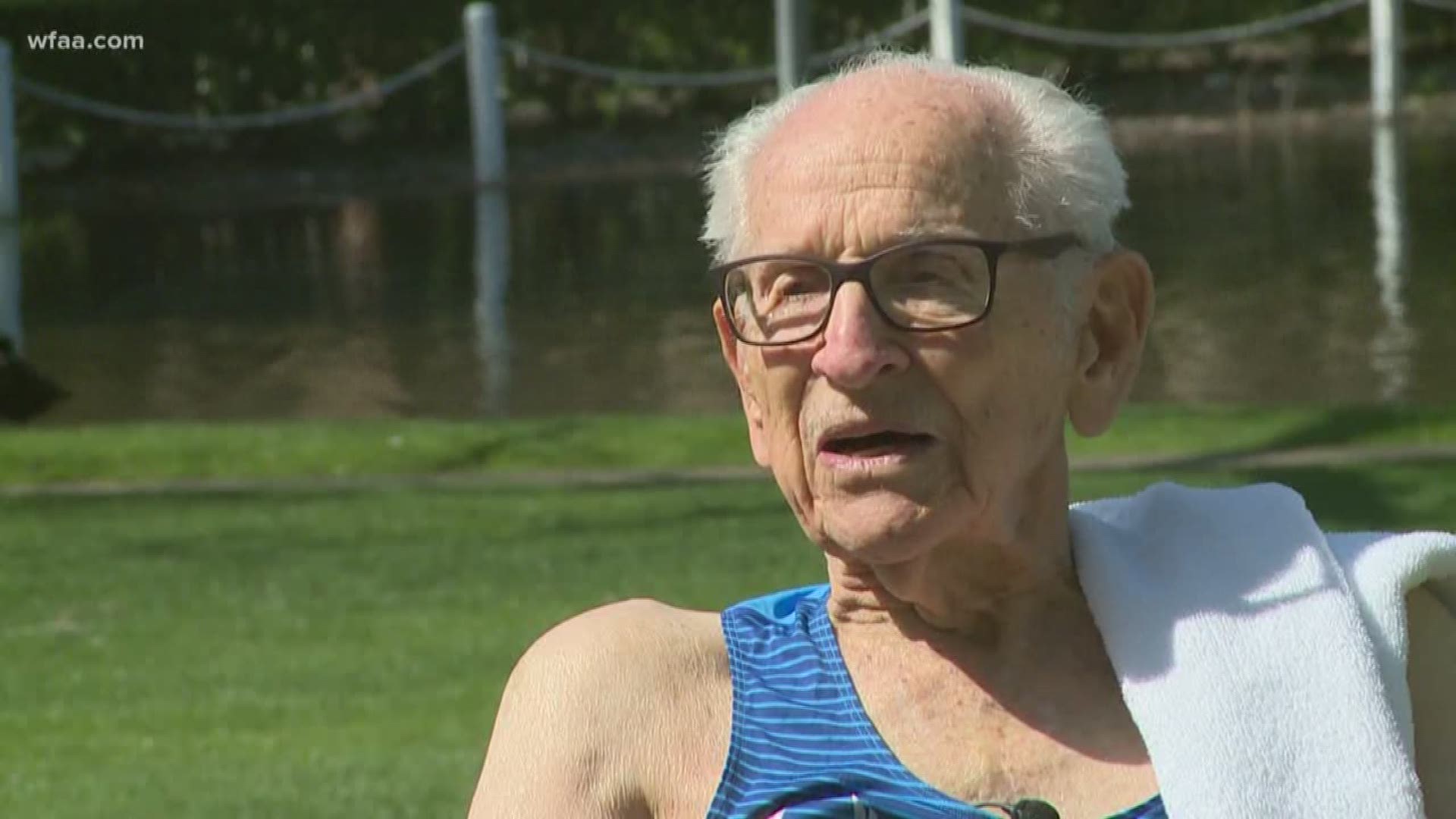 100-year-old runner has no plans to slow down