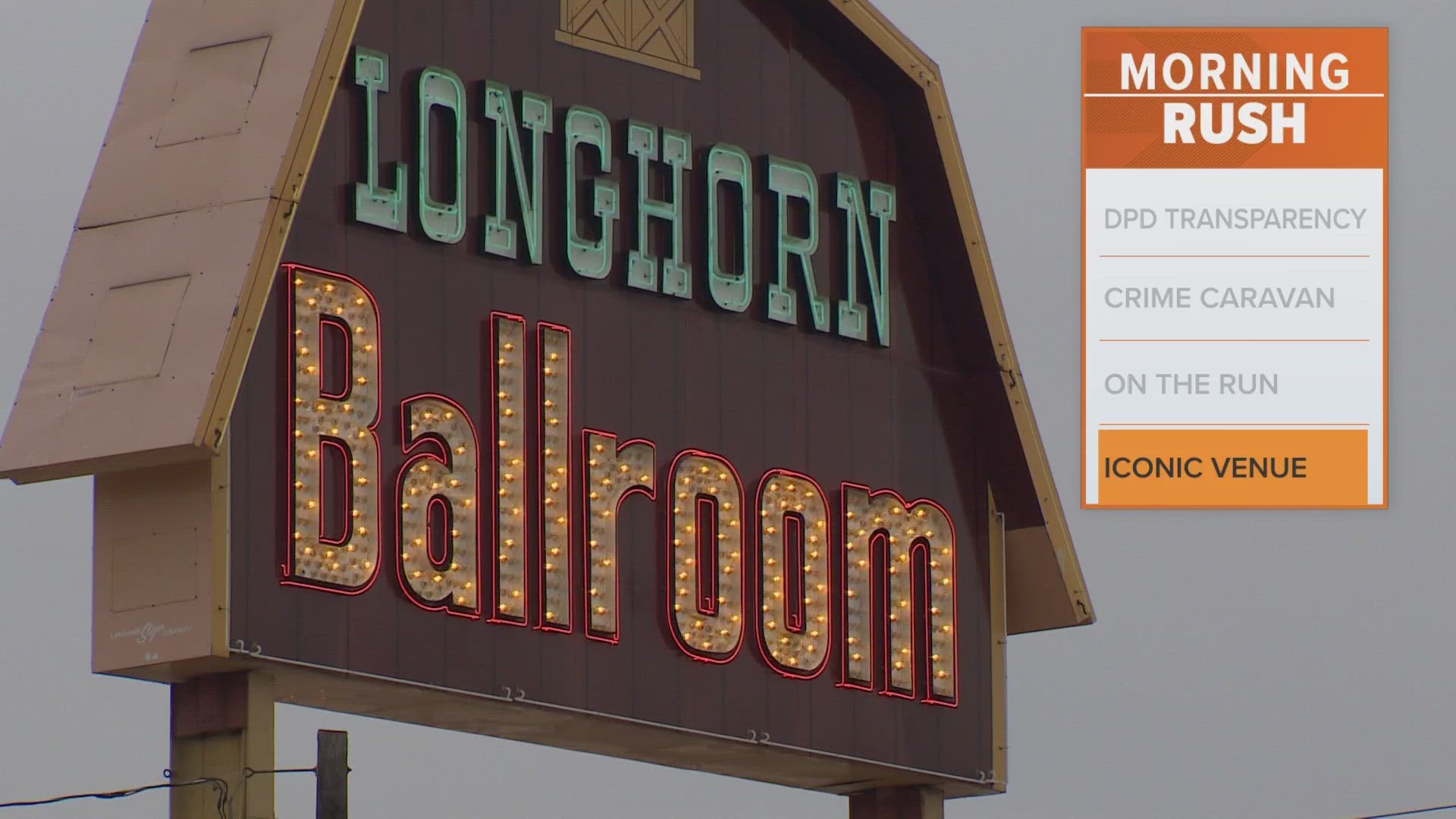 The Longhorn Ballroom is opening again.