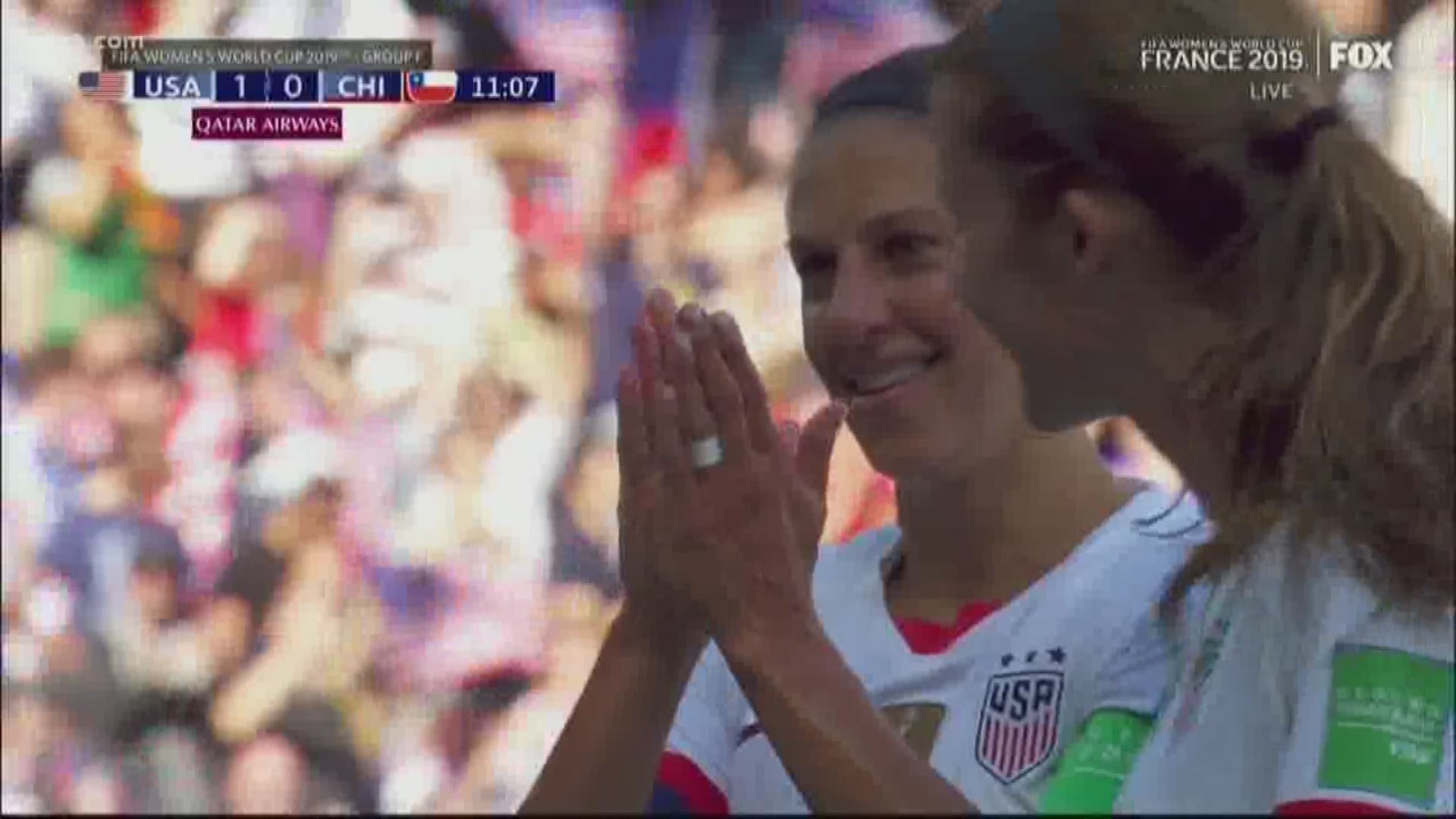 Carli Lloyd and Team USA sent a message to the critics, with their 'golf clap' celebration on Sunday. WFAA's Mike Leslie says that message should be 'shut up and let them play'.