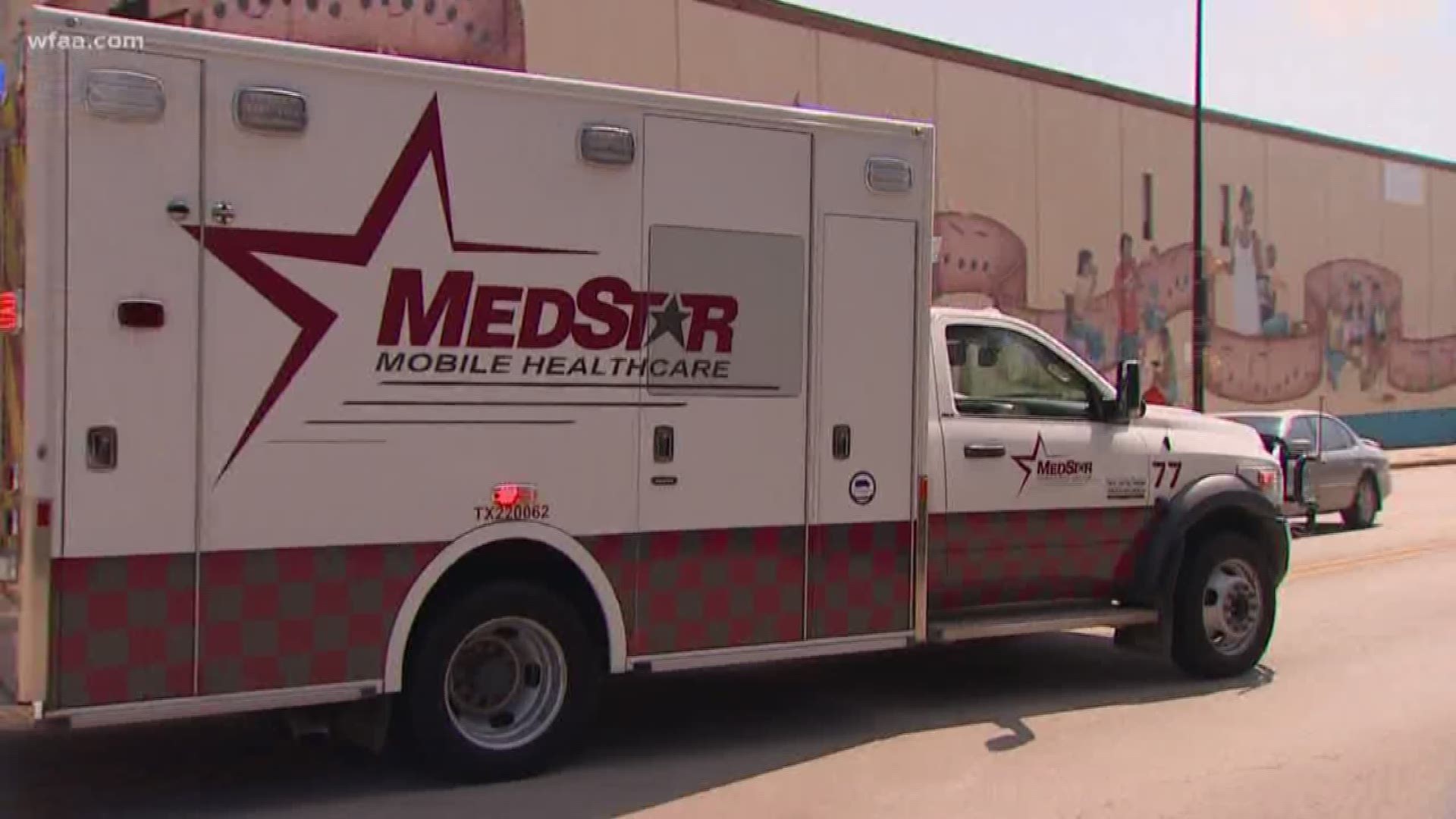MedStar officials said calls tripled on Thursday for heat-related illnesses.