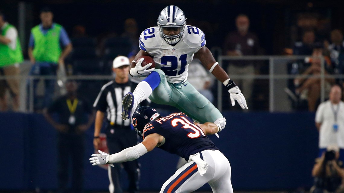 Bears pick off Romo five times, beat Cowboys