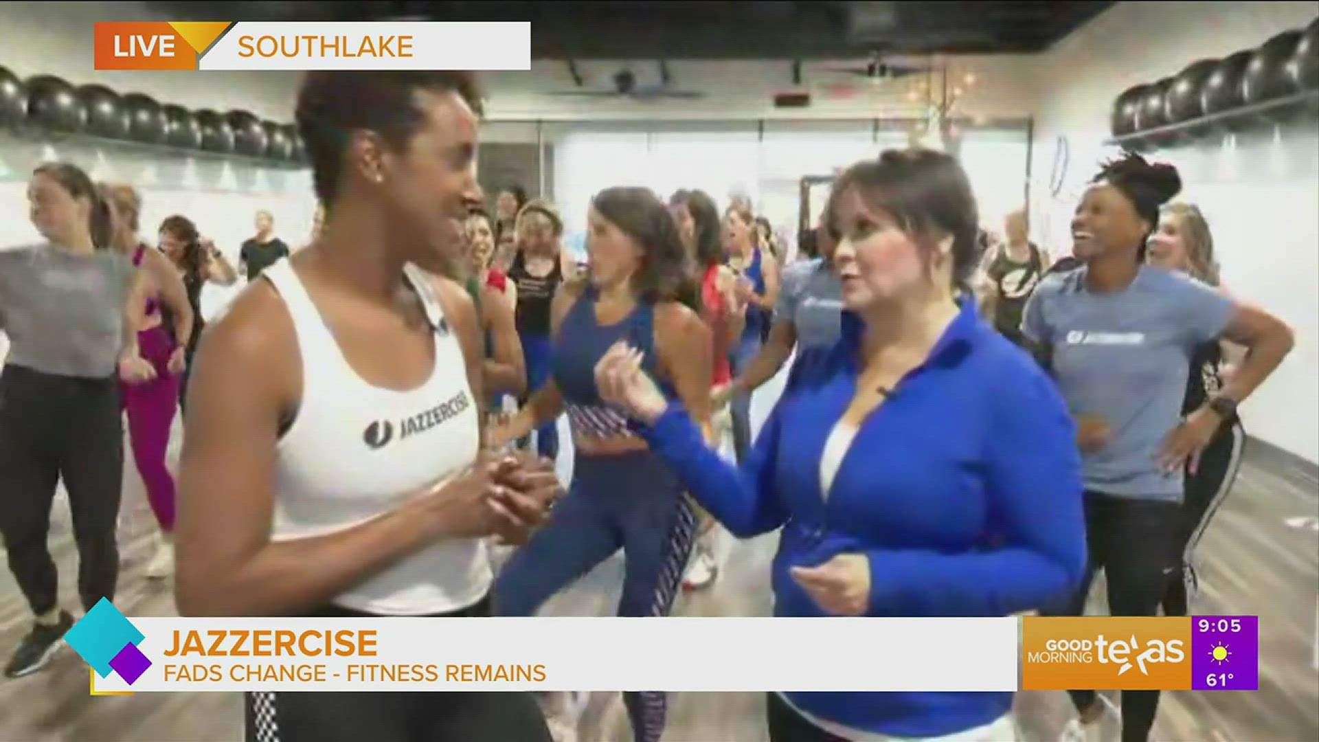 Paige takes us to Jazzercise Southlake, a new location that's keeping 50 years of jazzercise workouts alive.