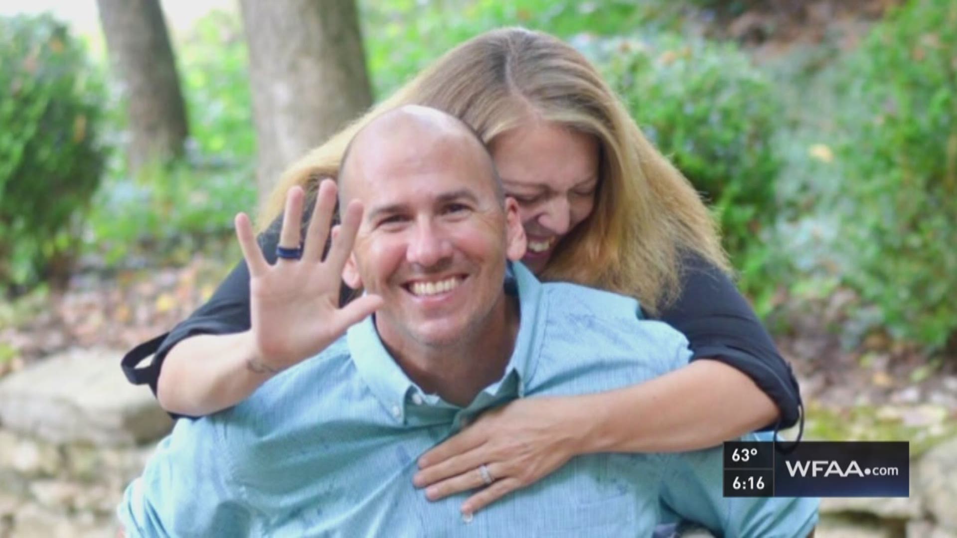 HUSBAND DONATES KIDNEY TO SAVE WIFE