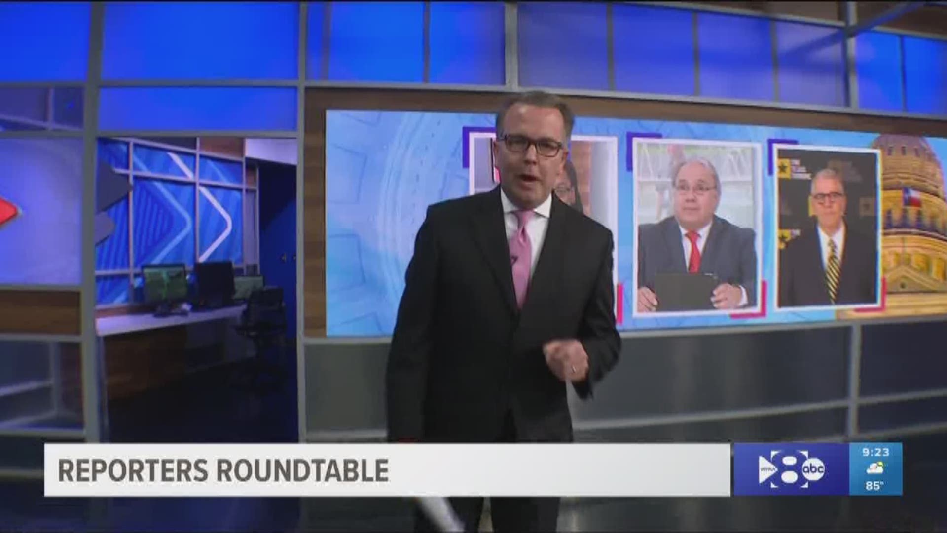 Reporters roundtable puts the headlines in perspective each week. Ross and Bud returned. Patrick Washington, the CEO and co-publisher of the Dallas Weekly filled in for Berna Dean Steptoe, WFAA's political producer. All three journalists discussed the so-