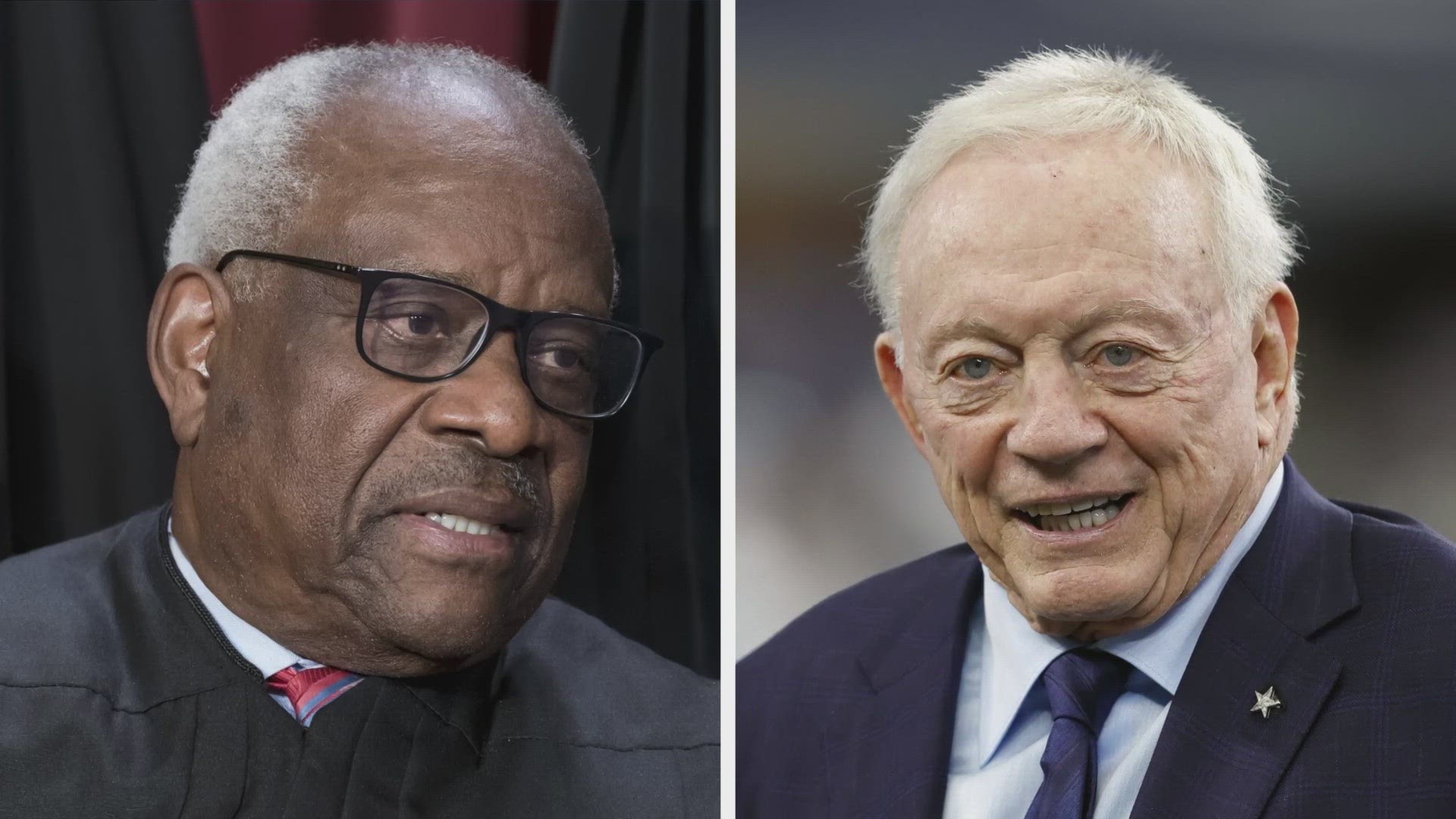 Jerry Jones has been linked to Supreme Court Justice Clarence Thomas in new reporting by the New York Times.