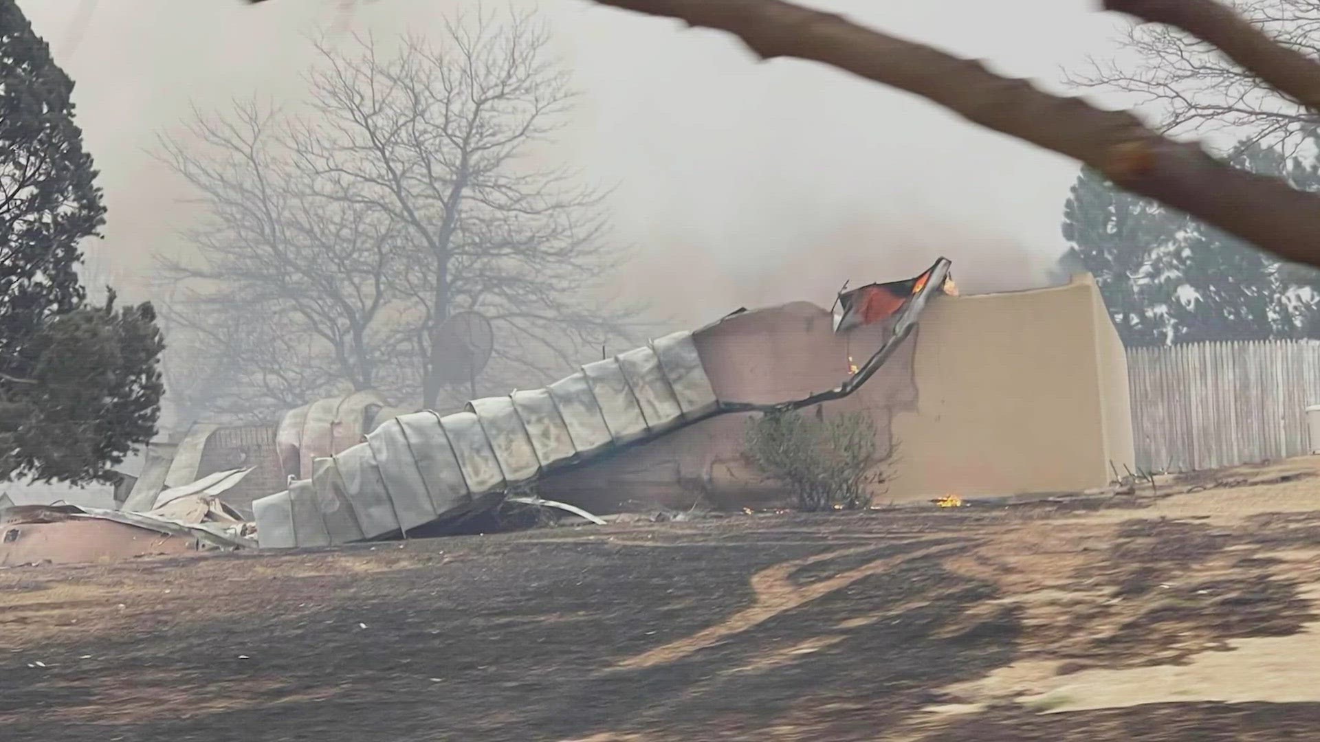 Two people have been confirmed to have died in the wildfires so far.