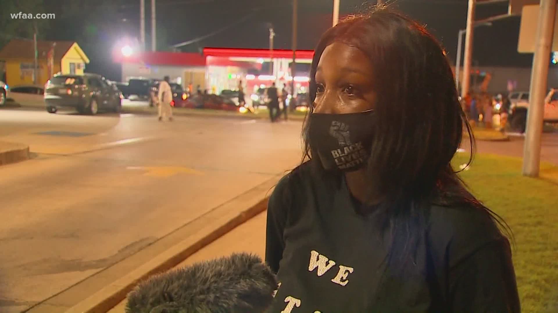 A 19-year-old Whataburger employee says wearing a Black Live Matter mask got her fired after a customer complained.