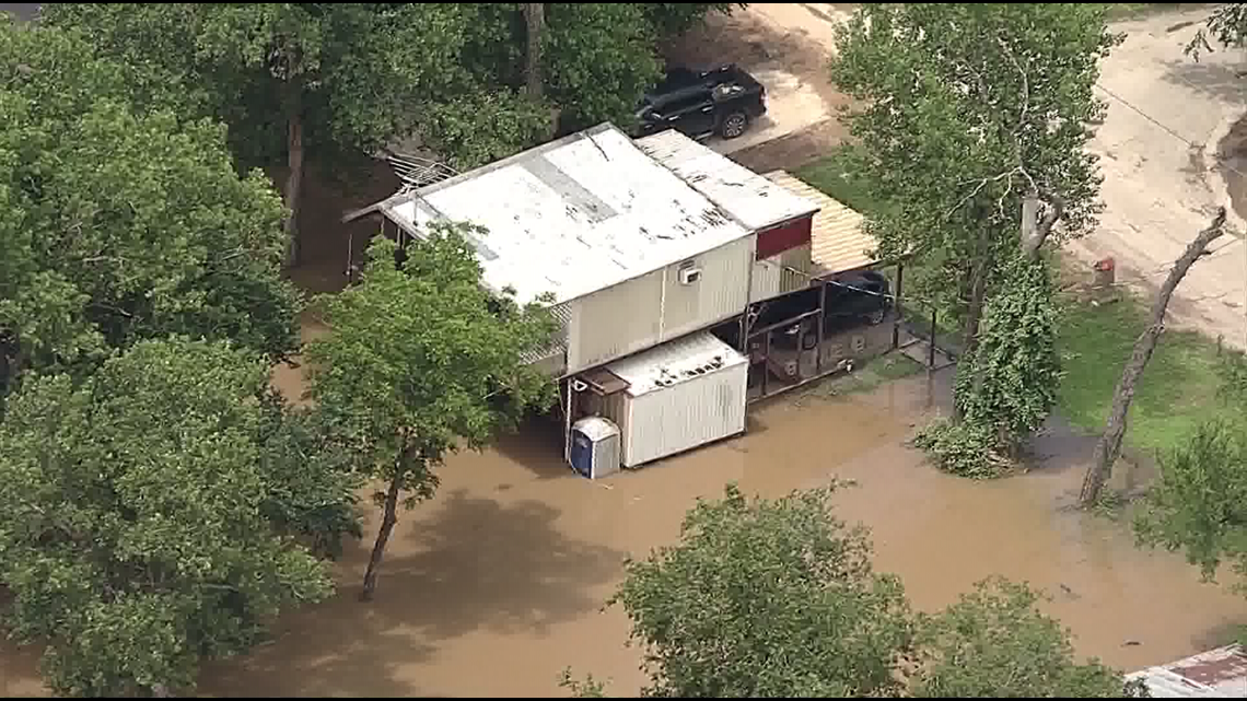 Gallery Brazos River floods Horseshoe Bend in Parker County