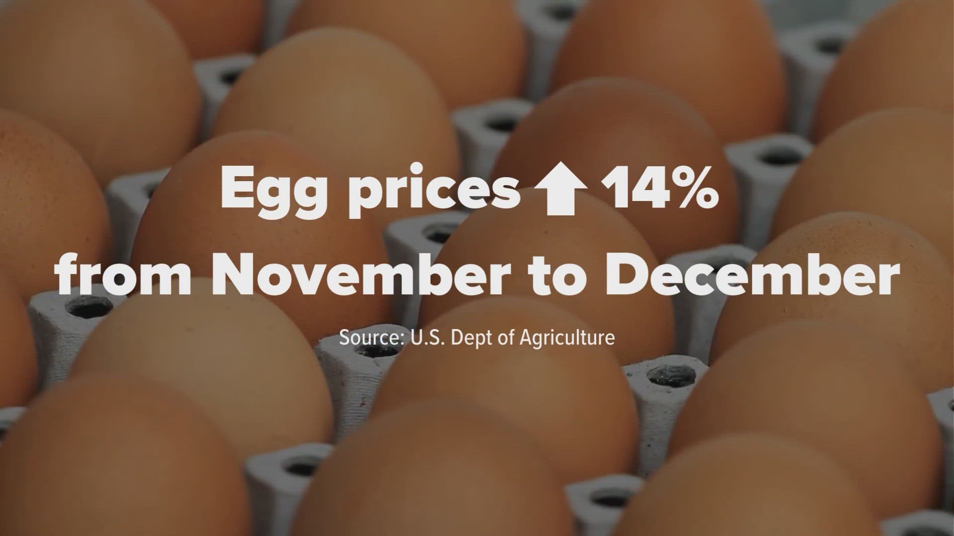 The price of eggs has continued to rise amid a bird flu outbreak.