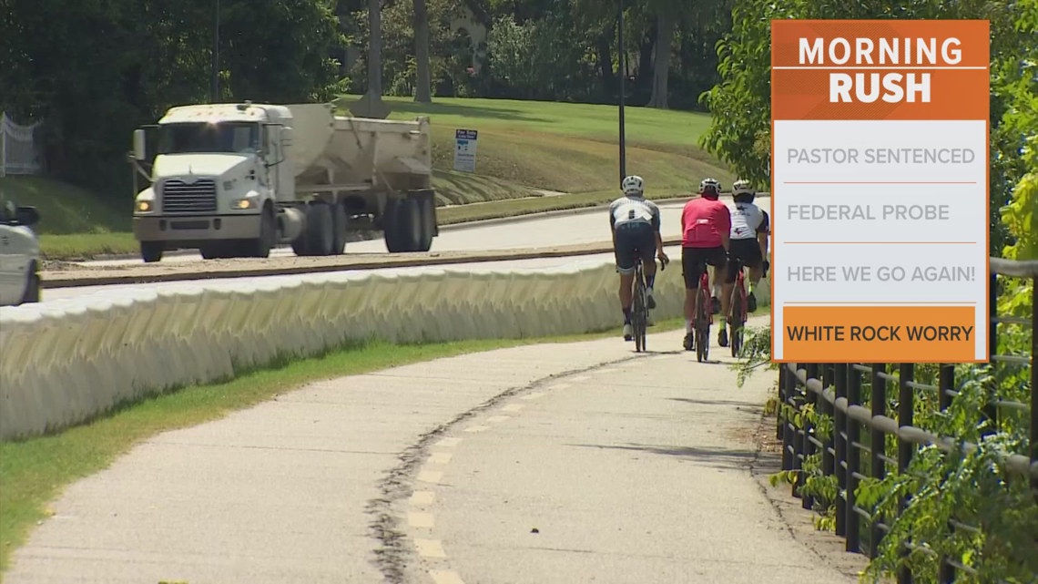 Community members say erosion along White Rock Lake is dangerous