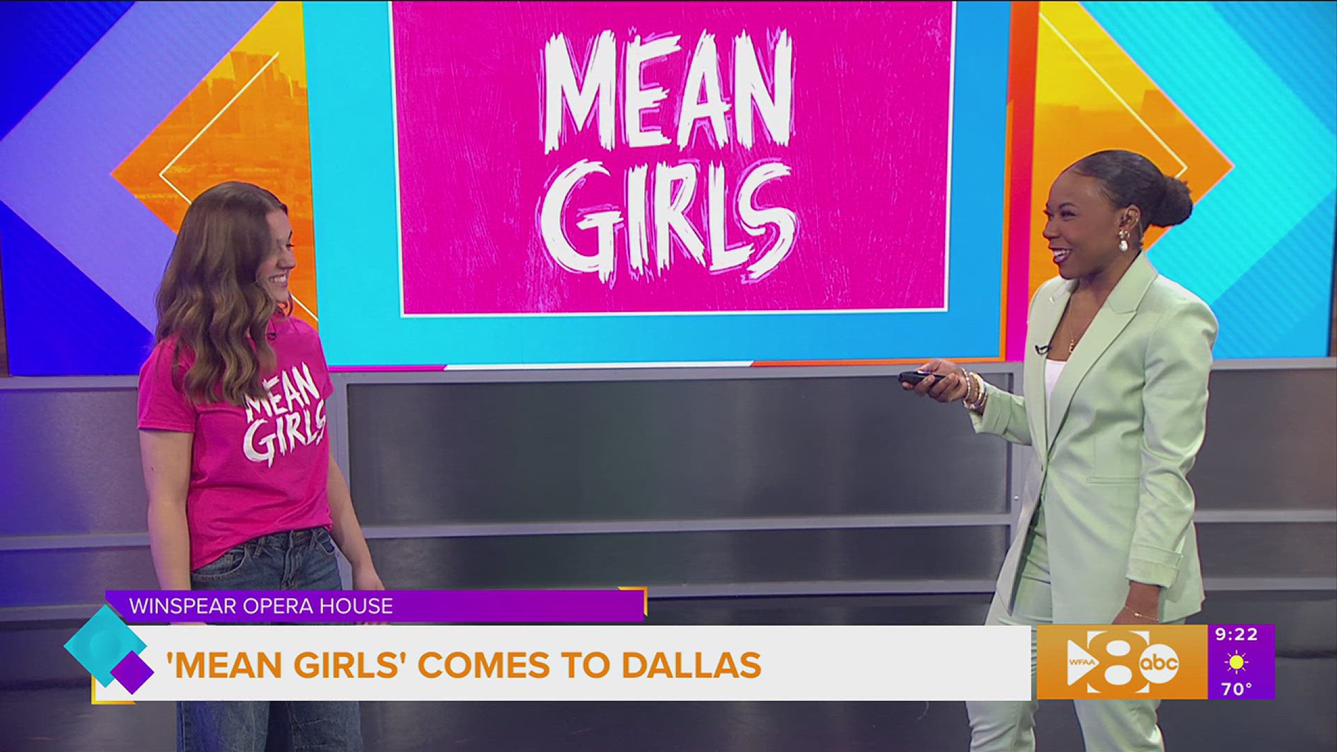 Mean Girls the musical is in Dallas this weekend and Katie Yeomans, who's starring at Cady Heron, tells us what we can expect. 