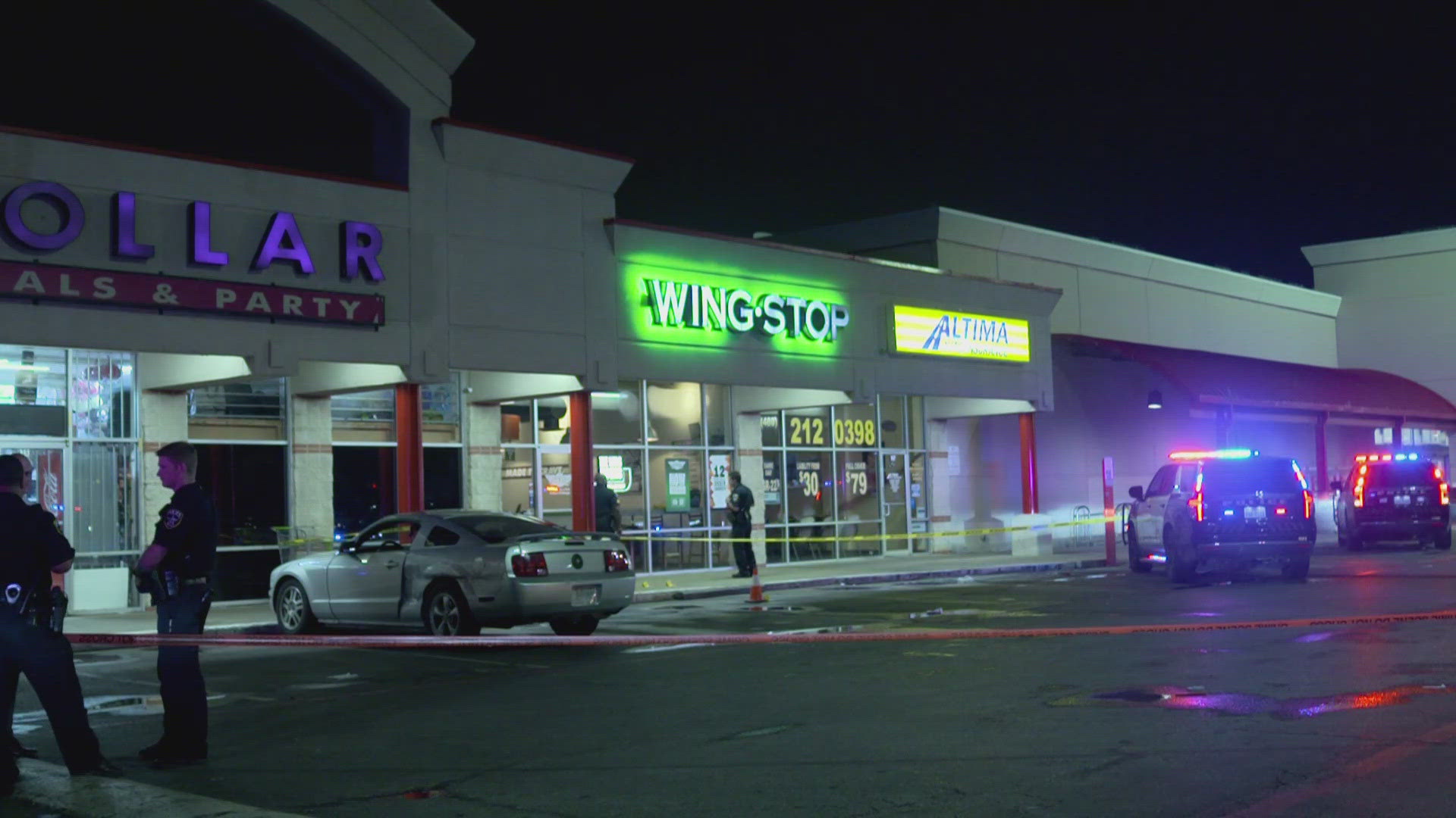 Irving police arrested one person after a shooting inside a Wingstop Monday night.
